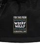 Wacky Willy String Draw Backpack Black