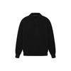 The Black Collection Knit Polo Shirt 'Jet Black' Men's 192SP232180F