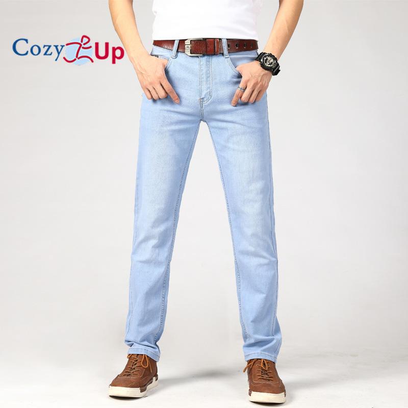 Wygodne, elastyczne dżinsy męskie Cosy Up o obcisłym kroju (Poprzednio Goodthreads)