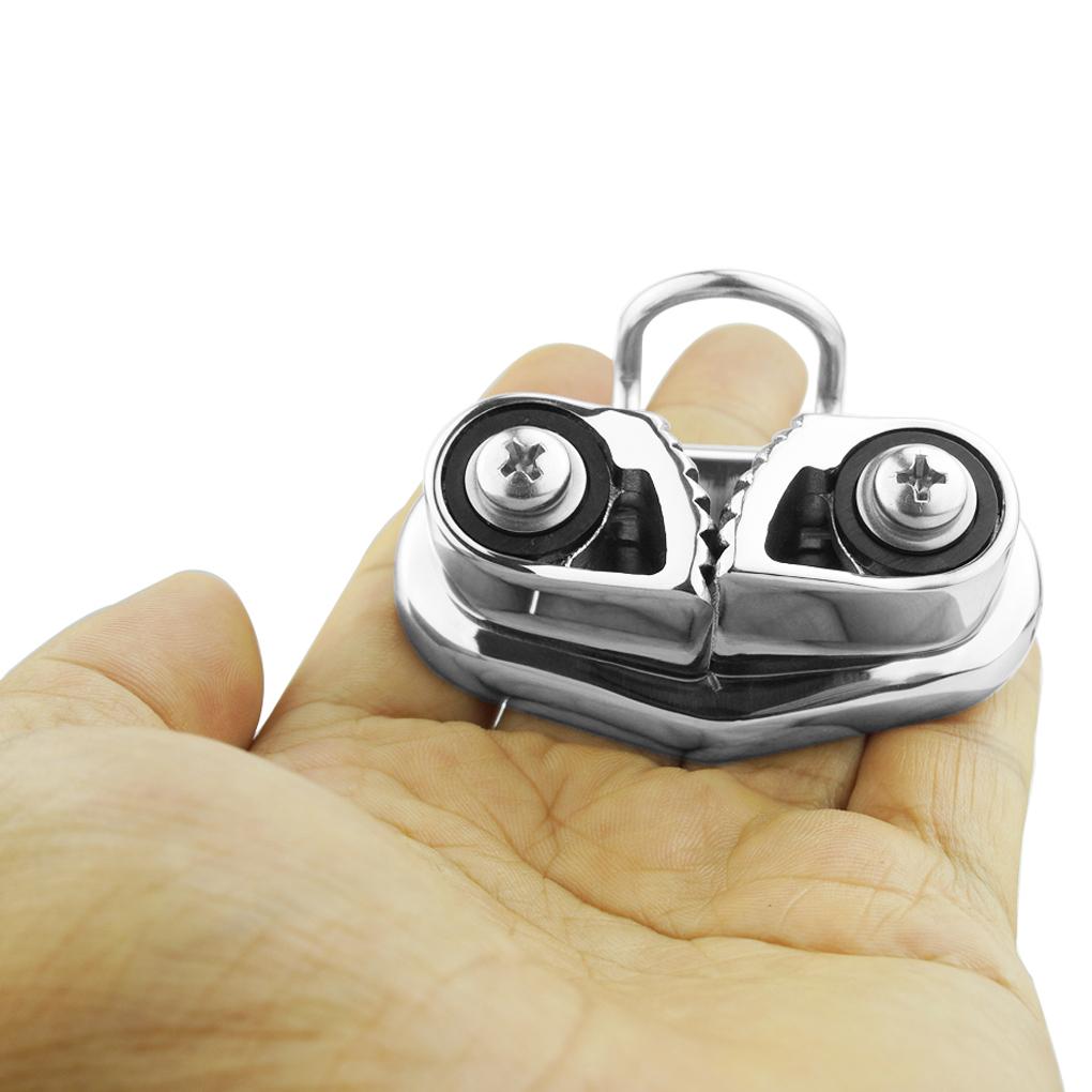 Stainless Steel Boat Cam Cleat Anti-slip Strong Bearing Capacity Quick Release Cleats Fishing Boats Kayak Sailing Accessories