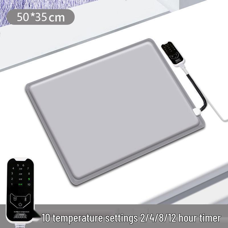 Adjustable Heated Cat Bed with Foldable Design and Constant Temperature