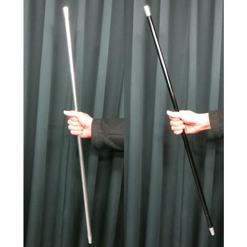 

Dancing Cane - Folding Deluxe Aluminum (Auto Vanishing Thread Gimmick) Stage Magic Tricks Gimmicks Magic Props Magician Funny чёрный
