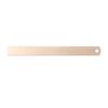 Stationery Bookmark for School Office Brass Straight Ruler Learning Measuring Ruler Drawing Ruler