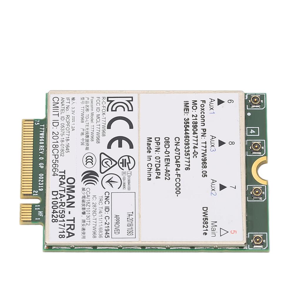 Wireless Net Card Support 3G 4G 5G Fast Transmission Speed Support Positioning PCB Wireless Card for Laptop