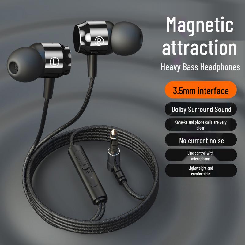 

HD Microphone Gaming Noise-Cancelling Wired In-Ear Earphones with In-line Control for Music and PUBG – Model R7