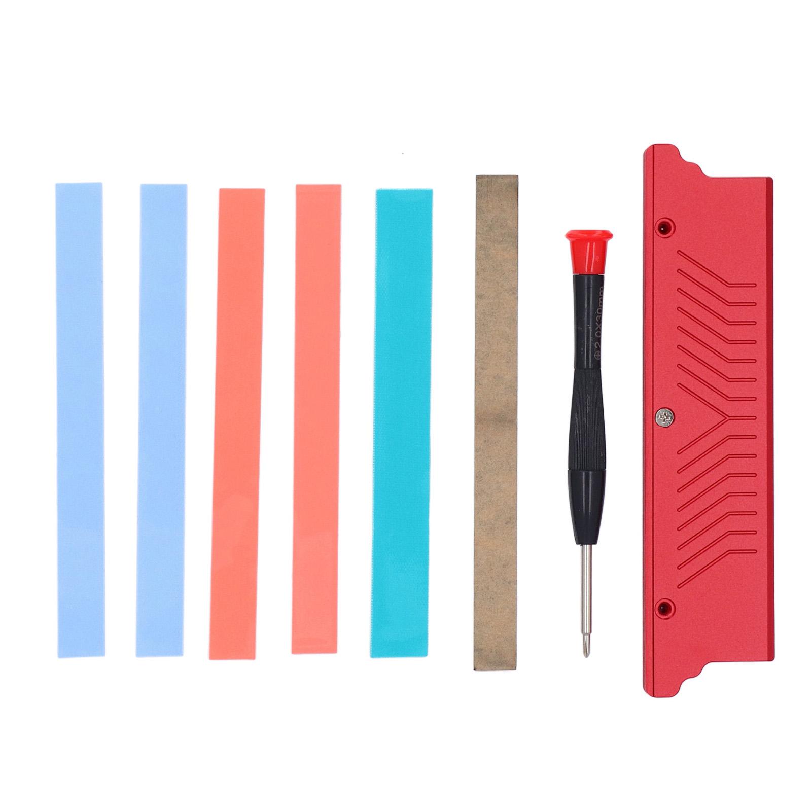 Memory   Cooler Aluminum Alloy Dual Sided Wide and Narrow Modules Memory Heat Sink for DDR1 DDR2 DDR3 DDR4