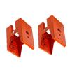 2 Pezzi Cavalletto per Seghe Acciaio Laminato a Freddo Cavalletti Meccanici per Seghe Supporto Espositore per Lavorazione del Legno
