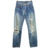 90s 501 USA Made Valencia Factory 555 Big E Old Straight Denim Pants Women Used