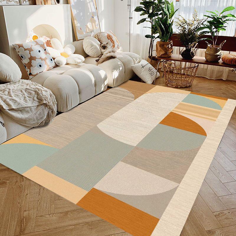 Light luxury abstract texture carpet, living room coffee table carpet, bedroom bedside carpet, thickened anti slip floor mat