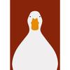 Cute Goose Wall Poster Canvas Printing Fashionable Aesthetics Natural Canvas Decoration Gifts Popular Room Home Villa Decoration