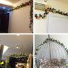 230cm Konstgjord blomma Rose Vine Hängande Garland Party Hem Bröllop Väggdekor
