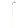 100 Pcs Golf Cocktail Picks, Fancy Toothpicks for Appetizers, Wooden Fruit Skewers Bamboo Food Sticks for Sandwich, Golf Themed Party Decorations