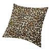 Custom Brown Leopard Print Pillow Case 40X40Cm Living Room Decoration Modern Animal Cheetah Skin Chair Cushion Square Pillowcase