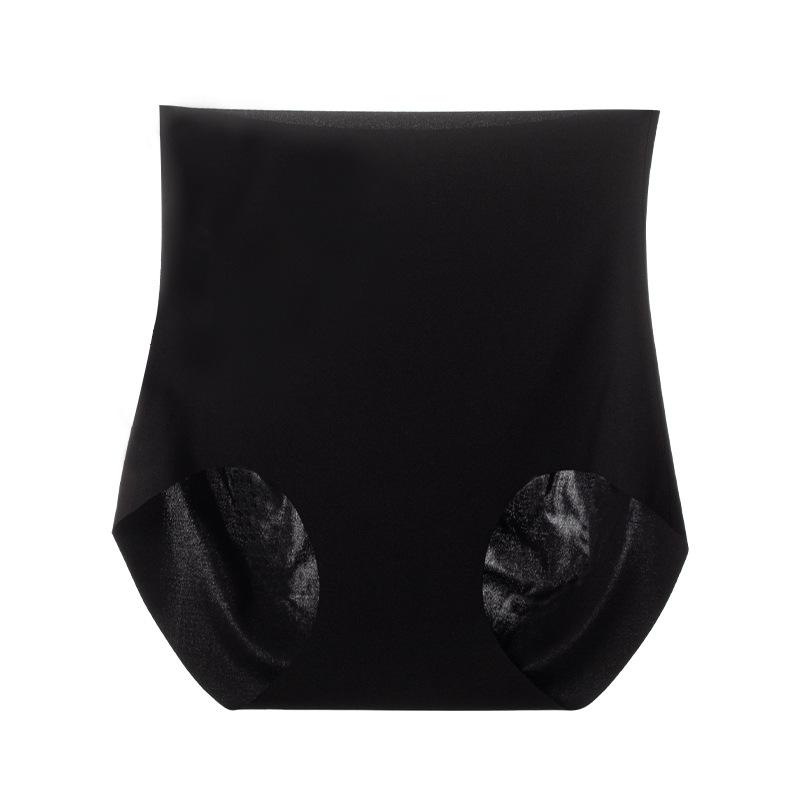 Fashionable Women's Abdominal Tightening Underwear Comfortable Breathable Summer Thin High Waist Plus Size Women's Triangle Panties