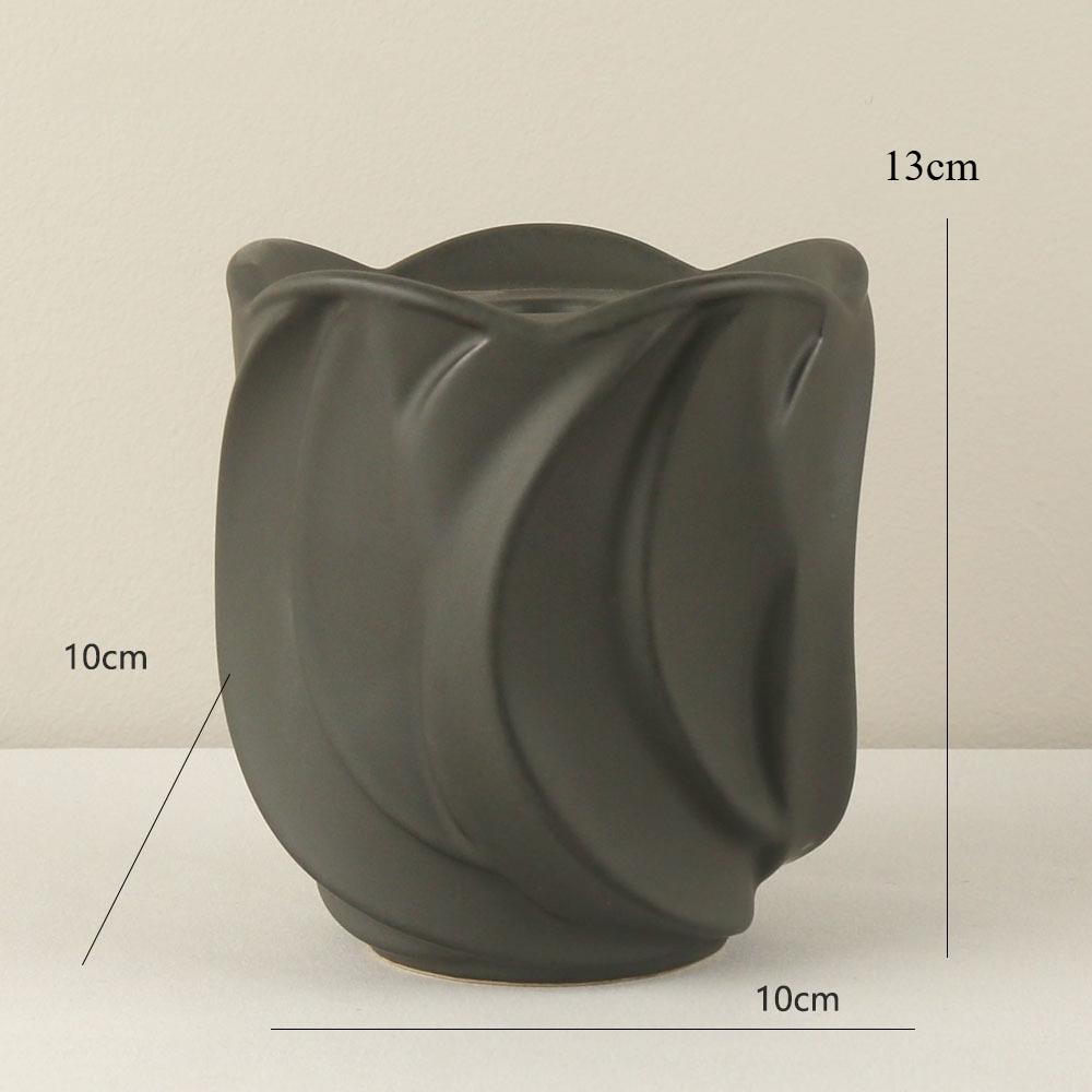 Simple Candle Holder Universal Candle Cup Living Room Dining Table Decoration Ornament Flame European Ceramic Candle Pedestal