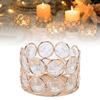 Hollow Candle Holder   Beads Iron Art Decorative Cup for Tealight and Electronic Candles Party Dinner Table