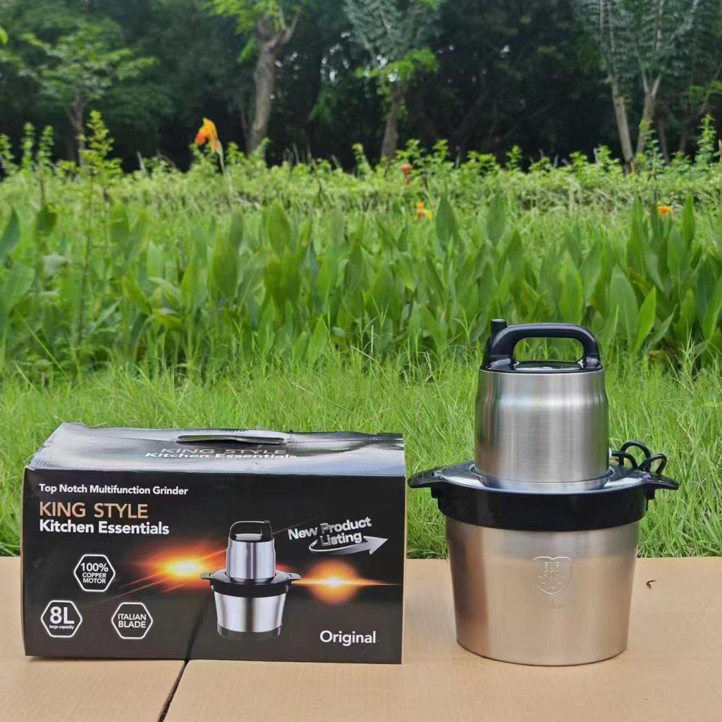 6-8L Edelstahl Fleischwolf Elektrische Küchenmaschine und Mixer