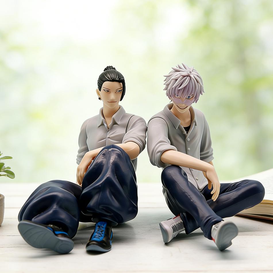In-Stock Jujutsu Kaisen Anime Figures Gojo Satoru Fushiguro Megumi Noodle Stopper PVC Collectible Model Toys Gift for Boys