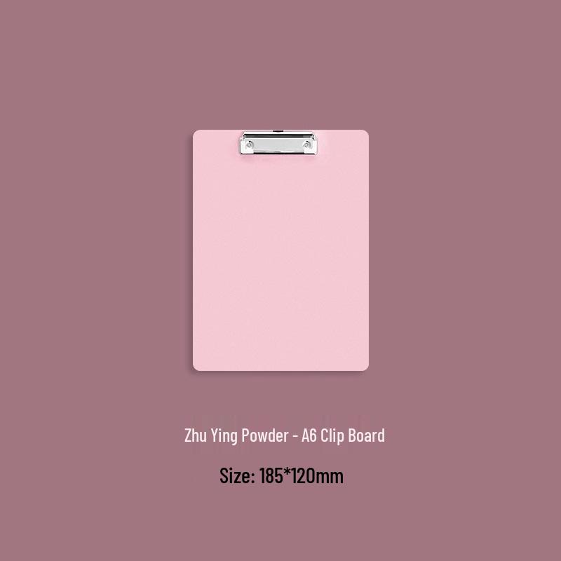 A4/A5/A6 Hard Shell Clip Folder for Notes, Conference Pad & Menu Storage