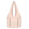 Canvas large-capacity tote bag women's new multi-pocket commuter shoulder bag to work portable tote bag