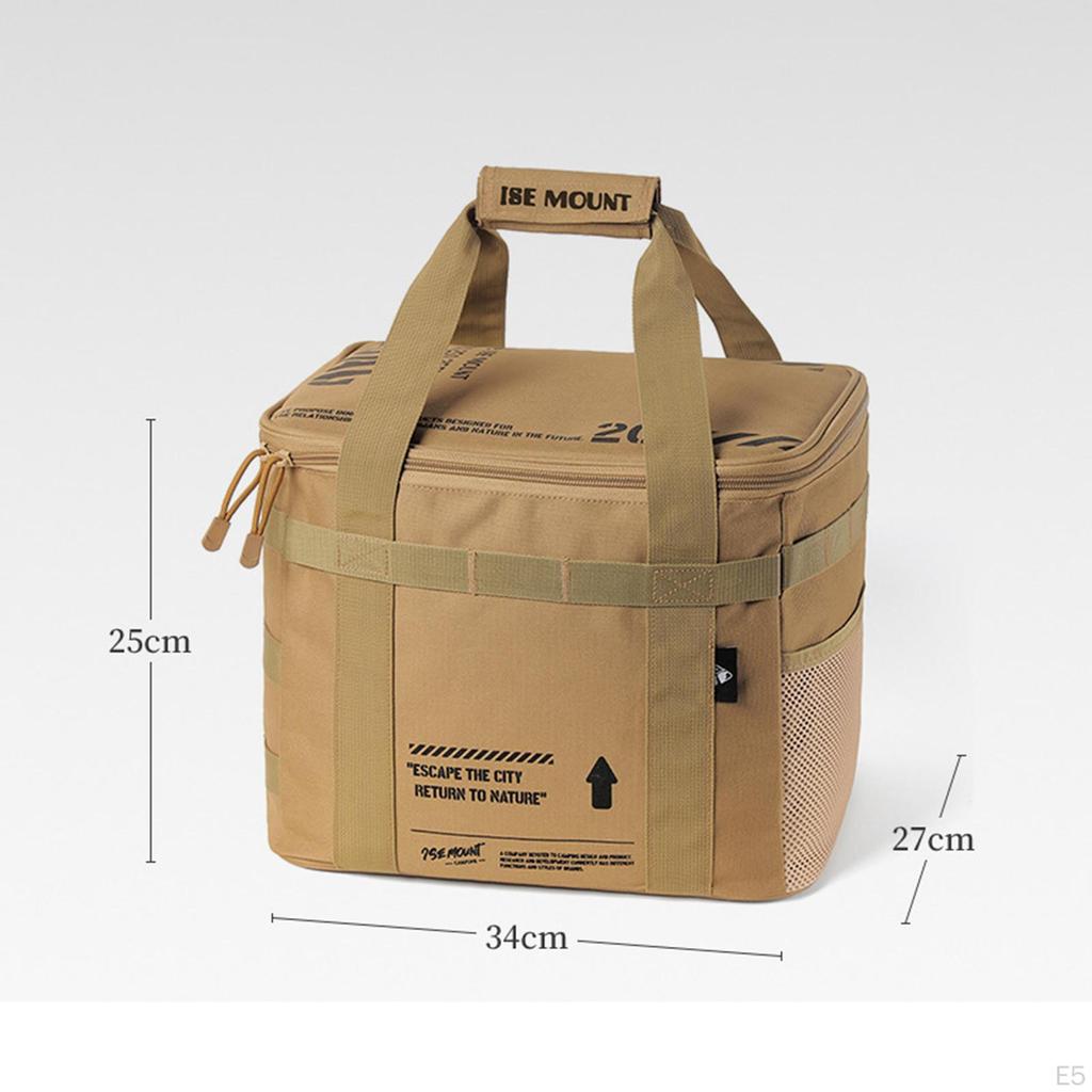 Gas Tank Storage Bag Protective Cover 20L Large Capacity Cylinder Camping Lantern Carrying