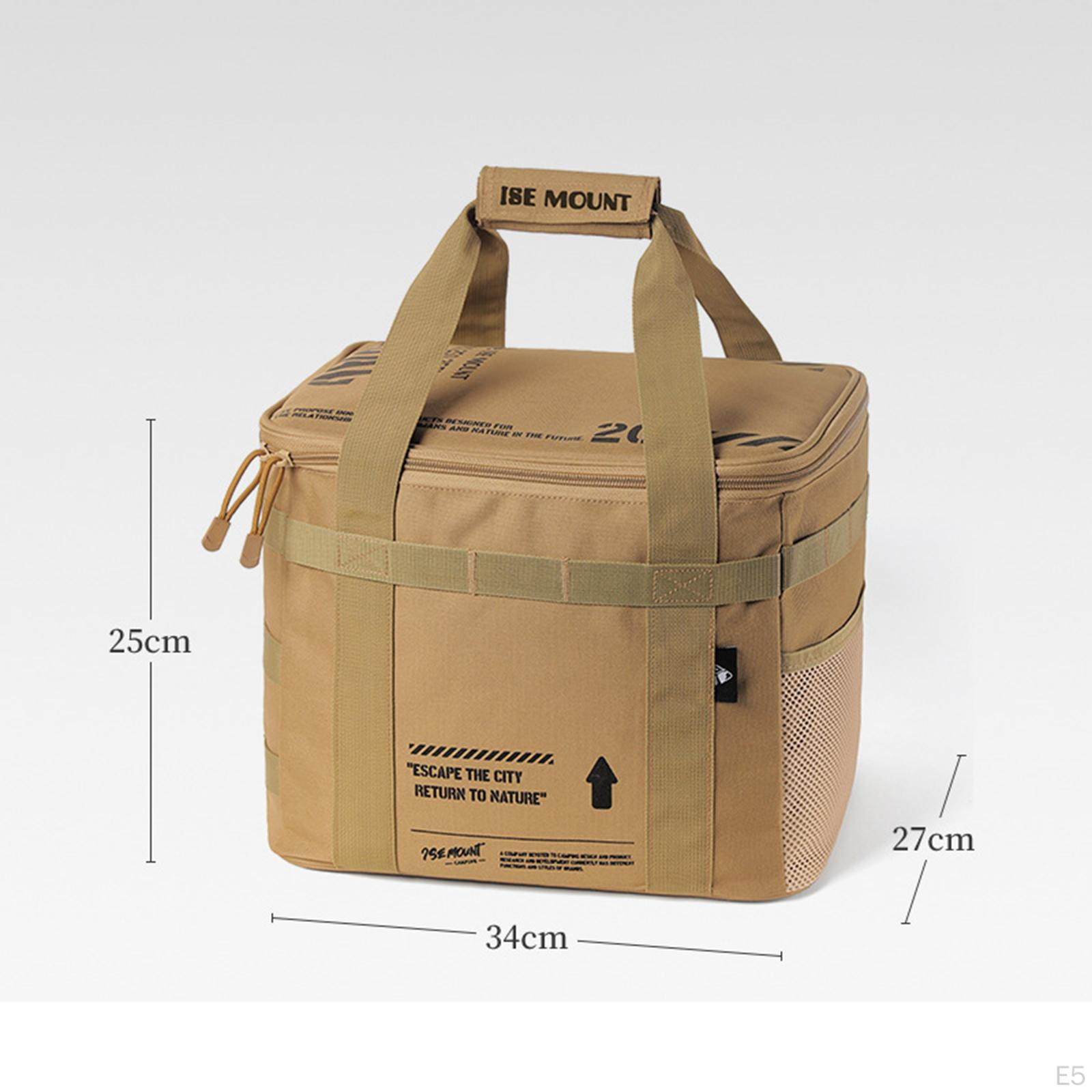 Housse De Rangement Pour Bouteille De Gaz – Tissu Oxford 900D, Double Fermeture éclair, Anti-choc, Pour Camping