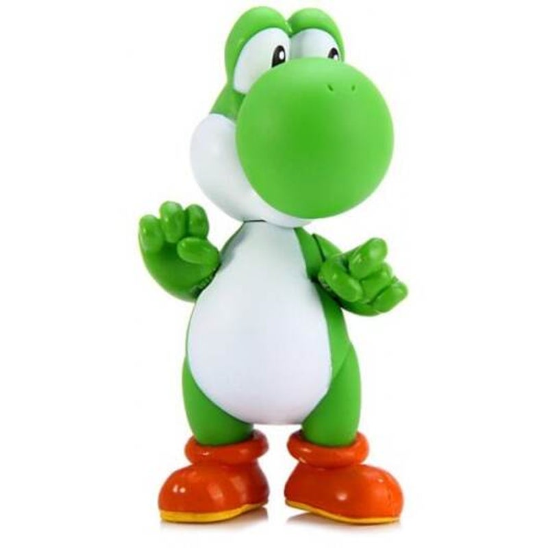 Personaggio Figurine Yoshi Drago Figura Modello Super Mario Fratello Pvc Minifigure Verde