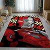 Marvel Avengers Spider Man Cartone Animato Tappeto Area Antiscivolo per Soggiorno Tappeto Morbido per Camera da Letto Stanza dei Giochi dei Bambini Divano, Zerbino Decorazione per la Casa