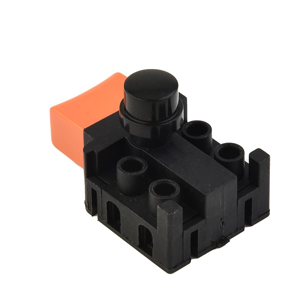 DPST Electric Trigger Switch for 5016 Chain Saw Off Lock Function Speed Control Knob Easy to Operate Power Tool Switch