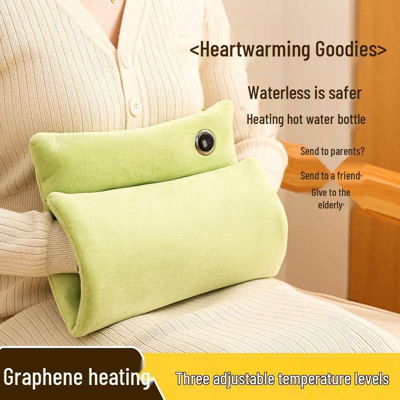 Graphene USB Rechargeable Hand Warmer - Portable & Cute for Office, Home, School