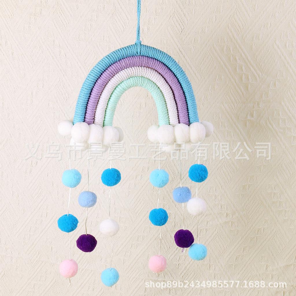Home Pendant Cotton Rope Weaving Children's Room Decoration Wall Hanging Home Decoration
