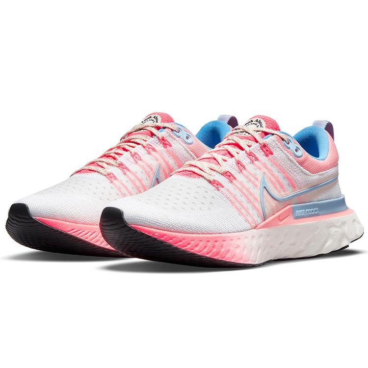 Ny Nike React Infinity Run Flyknit 2 Racer Rosa Dame DJ6055-161