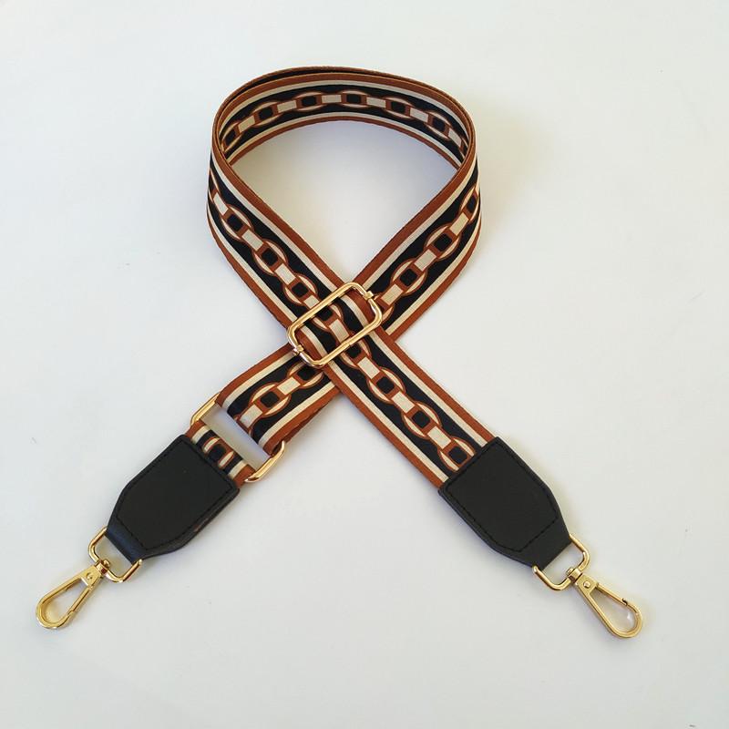 Adjustable Ethnic Style Wide Shoulder Strap for Crossbody Bags