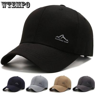 Men's Cap Baseball Cap Outdoor Casual Sports Cap Versatile for Middle-aged and Elderly Duckbill Cap Spring and Autumn Fishing Hat