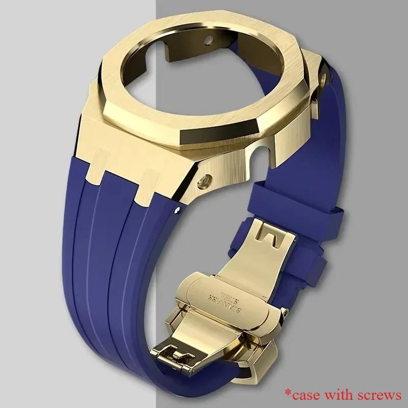 Gen4 Metal Case Bezel Frame GA2100 GAB2100 Casioak Mod Kit Modification Frame For GA2110 Metal Rubber Strap Accessory Wholesale
