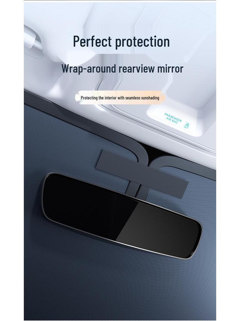 BYD Sunshade for Song/Qin Plus DMI, Dolphin, Seal, Han, Yuan, Tang, and L - Front Windshield Car Sunshade