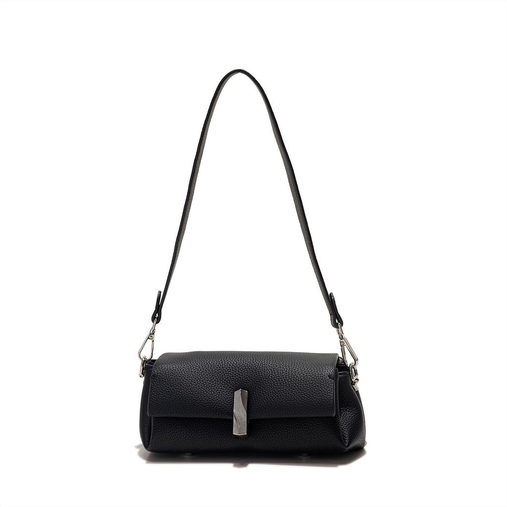 2025 Spring/Summer New Fashion Versatile Shoulder Underarm Bag, Niche High-End Handheld Crossbody Baguette Small Square Bag