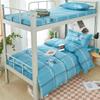 2026 Plush Student Dorm Single Bunk Bed 3-Piece Set - Cozy, Soft, Skin-Friendly
