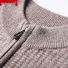 Hengyuanxiang Men's Autumn/Winter 2022 Wool Half-High Collar Sweater for Middle-Aged & Young