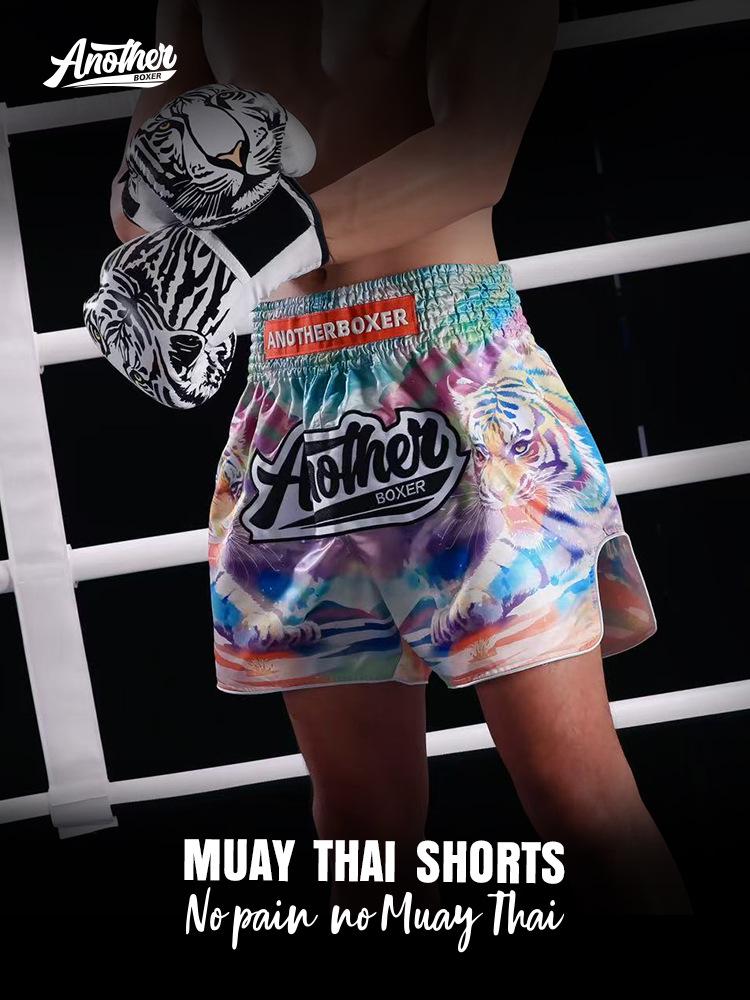 2025 Multi-Color Boxing & Muay Thai Shorts, European Fit, Competition & Training, Multi-Style