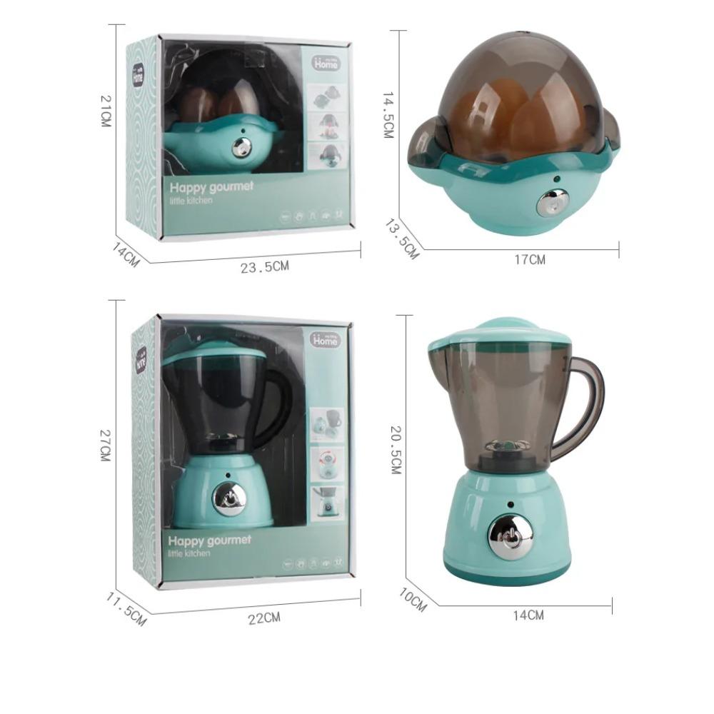 Mini Simulation Kitchen Appliance Toy Set Realistic Pretend Play Kitchen Playset Educational Interactive Toy for Toddlers Gifts