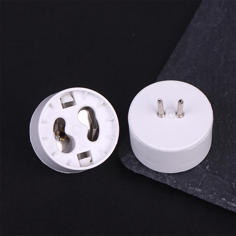 10Pcs Mr16 To Gu10 Socket Base Halogen Light Bulb Lamp Adapter Converter High Temperature Resistance Conversion Lamp Holder