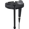 6 Slot Shockproof Microphones Stand Holder Portable Organizers For Studio Recording Live Streaming And Outdoor