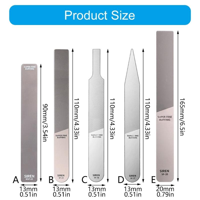 Professional Grade Efficient Refinement Polishing File for Intricate Fine Model Work with Comfortable Ergonomic Design