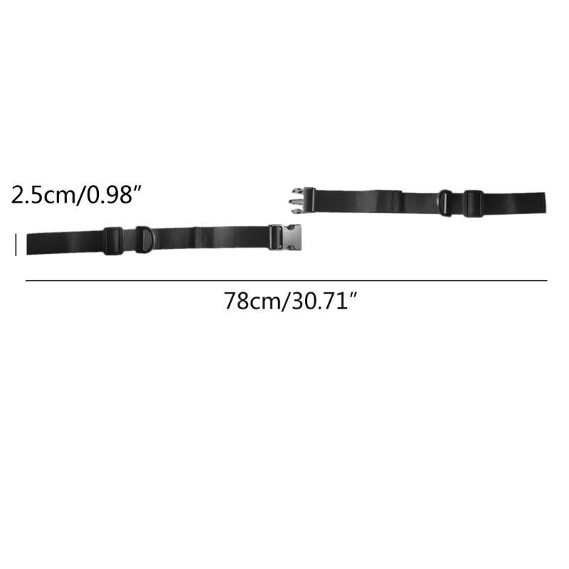 Adjustable Luggage Strap Set Durable Travel Accessory for Suitcases Backpacks Travel Buckle Belt Suitcase Belt Straps