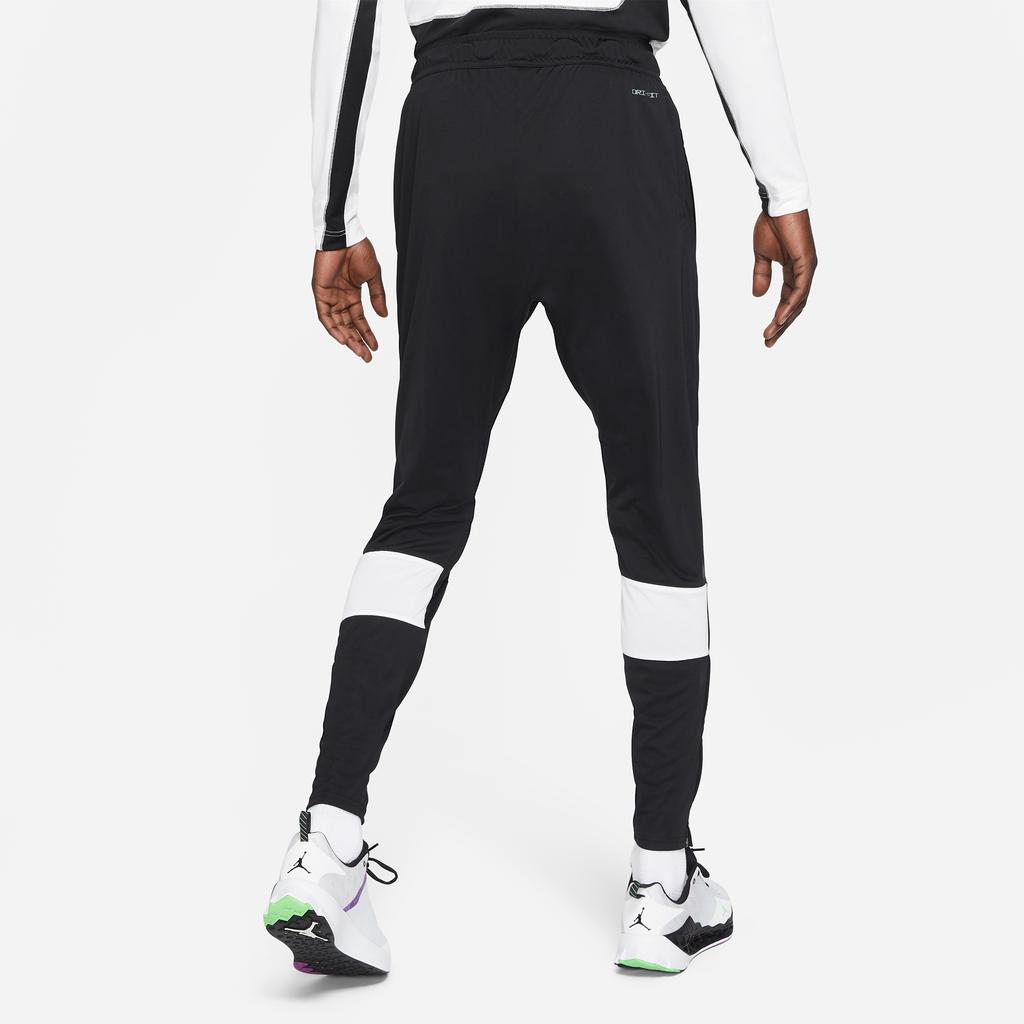 Jordan Dri-FIT Casual Quick-Drying Spliced Long Knit Sports Pants Men Bottoms Black CZ4791-010