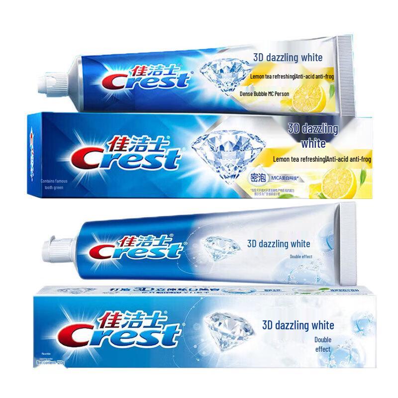 

Crest 3D White Whitening & Gum Care Toothpaste Duo Pack