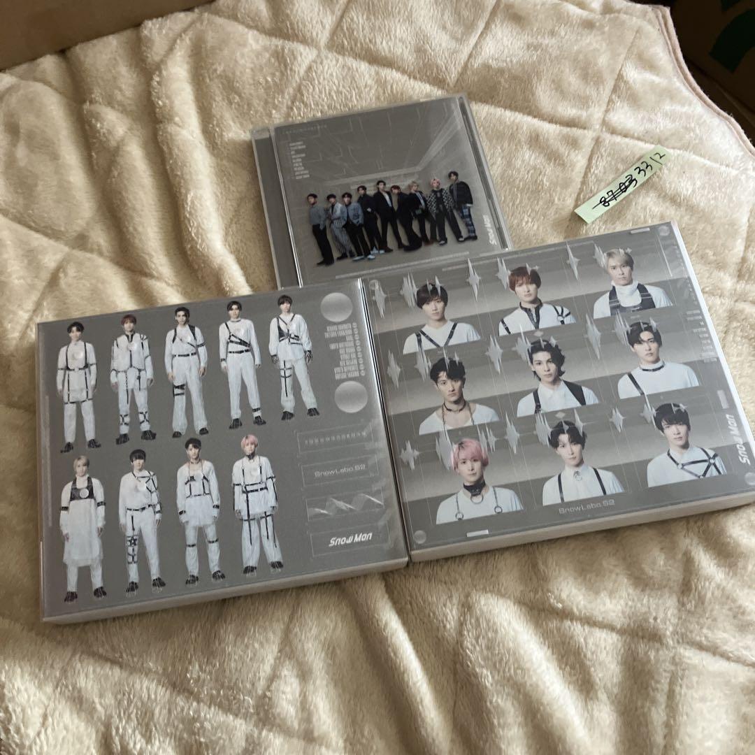

[USED] SnowMan SnowLabo S2 3 forms Regular edition First edition A B