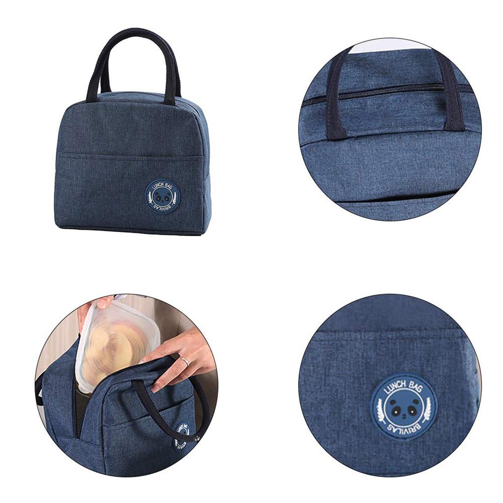 Handbag Insulation Box Oxford Cloth Picnic Bag School Insulation Lunch Box