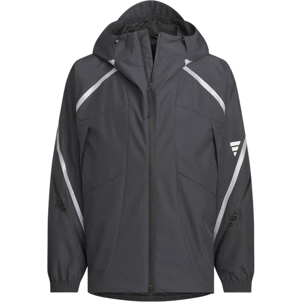 Adidas P Jkt6 Gali Fashion Comfortable Water-Resistant Sports Casual Jacket Men Jackets Carbon-Black JM6170